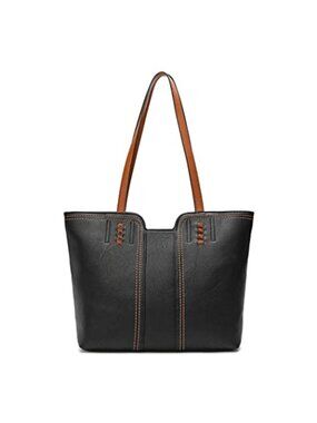 Montana West Tote Bag for Women Oversized Top Handle Satchel Vegan Leather Purse